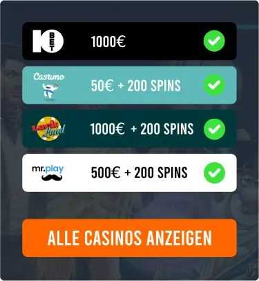 View all Casinos
